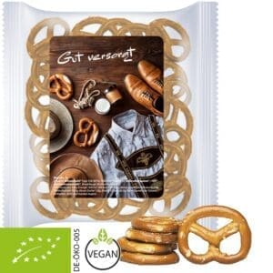 Bio Mini Brezeln Original, ca. 30g, Express Maxi-XL-Tüte mit Etikett