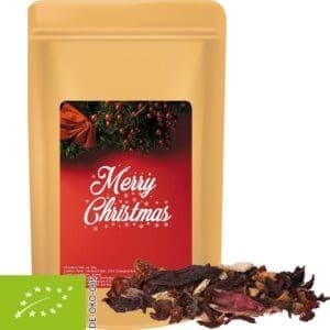 Früchtetee, Bio Weihnachts ca. 55g, Standbeutel Midi
