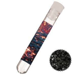 Gewürzmischung Black Lava Salz, ca. 12g, Reagenzglas