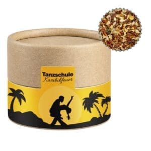 Gewürzmischung HOT Karibik Mix, ca. 28g, Kraftpapierdose Mini