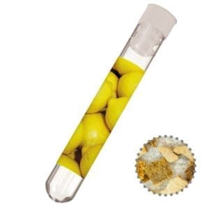 Gewürzmischung Zitronen-Salz, ca. 12g, Reagenzglas