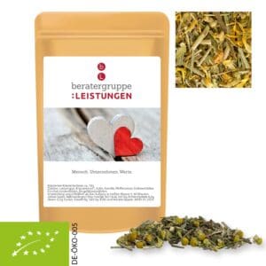 Kräutertee Bio Kräuterfantasie, ca. 12g, Standbeutel Mini