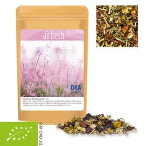 Kräutertee Bio Vierjahreszeiten, ca. 10g, Standbeutel Mini