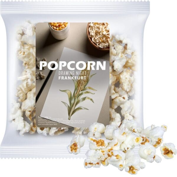 Popcorn salzig, ca. 10g, Express Maxi-XL-Tüte mit Etikett