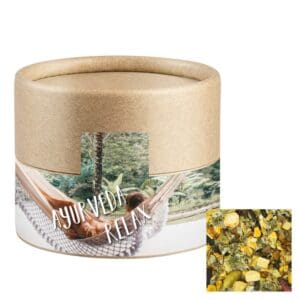 Relax-Tee, Ayurveda ca. 18g, Kraftpapierdose Mini