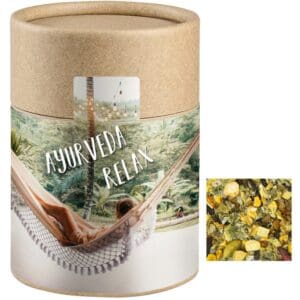 Relax-Tee, Ayurveda ca. 50g, Kraftpapierdose Midi