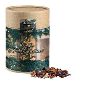 Tee, Christkindl ca. 120g, Kraftpapierdose Maxi