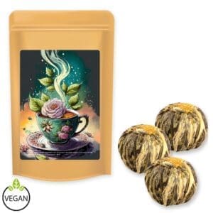 Tee Grüner China Marigold-Silvery-Stag, ca. 20g, Standbeutel Midi