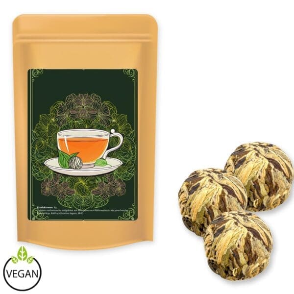 Tee Grüner China Royal-Rose, ca. 20g, Standbeutel Midi
