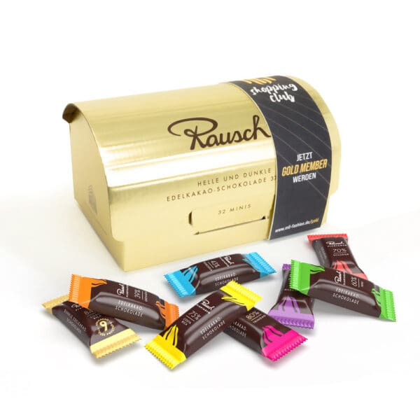 Goldbox mit Banderole