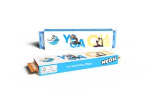 NEOH Schokoriegel im Werbeschuber