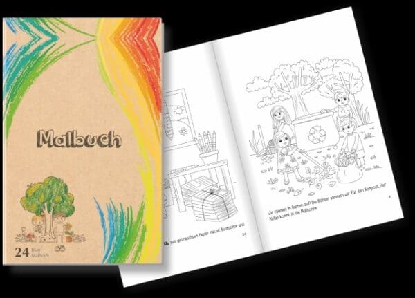 Malbuch - eigengestalteten Cover