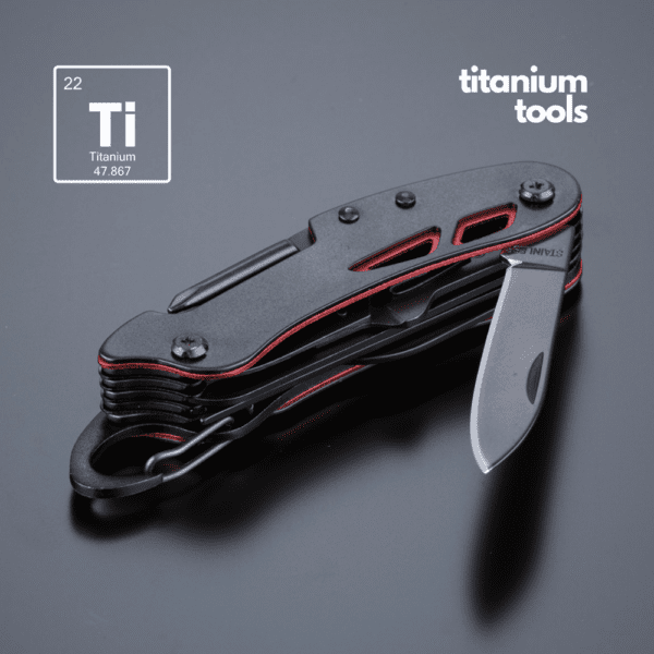 MULTITOOL, OPTIMA-SET II: TASCHENMESSER UND MITTLERE TASCHENLAMPE
