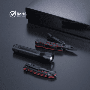 MULTITOOL, OPTIMA-SET III: RETTUNGSMESSER UND GROßE TASCHENLAMPE