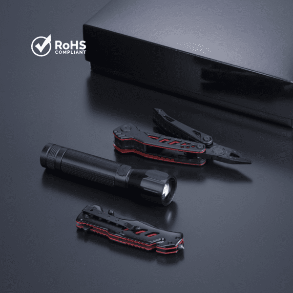 MULTITOOL, OPTIMA-SET III: RETTUNGSMESSER UND GROßE TASCHENLAMPE