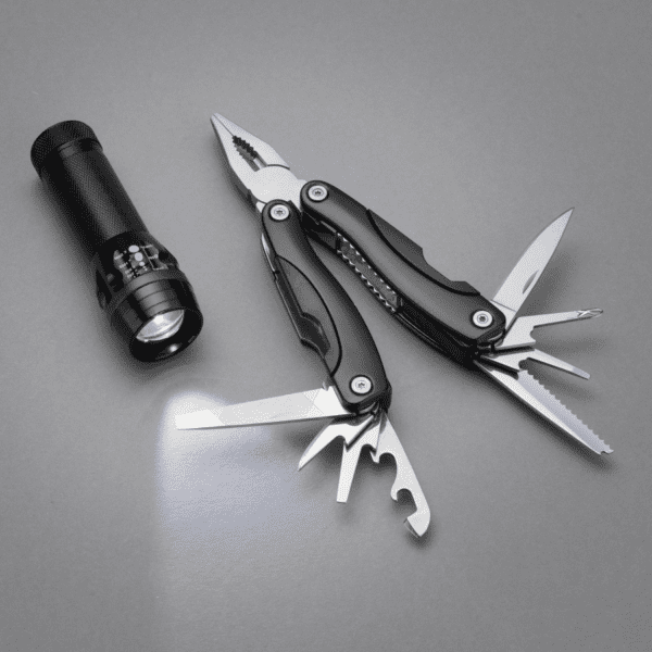 MULTITOOL SET COLORADO II: TASCHENLAMPE