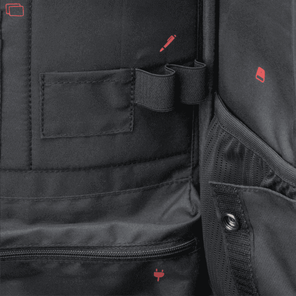 RUCKSACK ANTIDIEBSTAHL XENON 17"