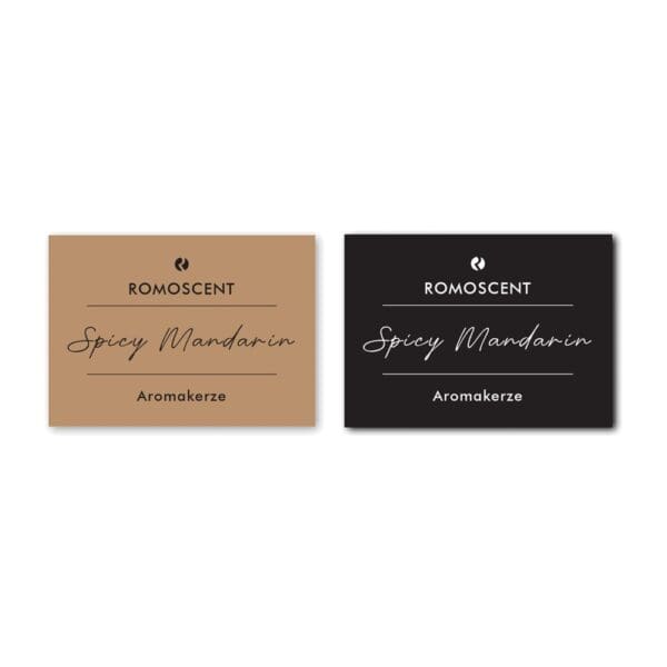 Aromakerze ROMOSCENT® Spicy Mandarin