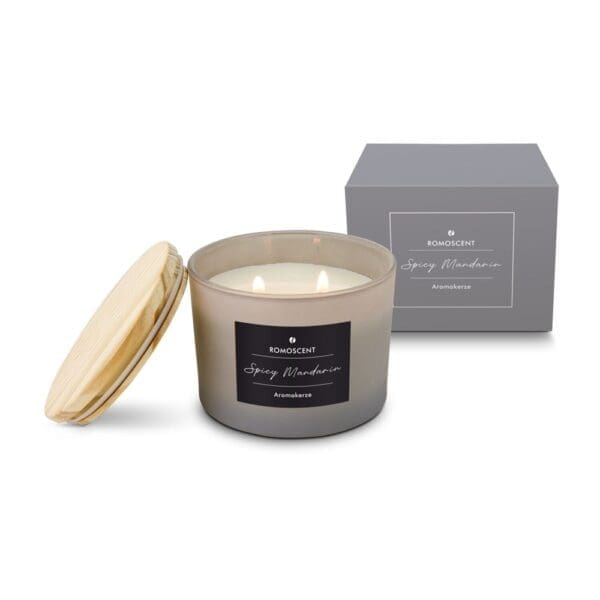 Aromakerze ROMOSCENT® Spicy Mandarin