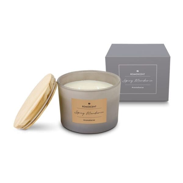 Aromakerze ROMOSCENT® Spicy Mandarin