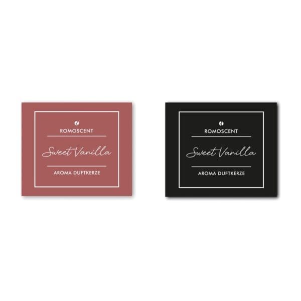 Aromakerze ROMOSCENT® Sweet Vanilla