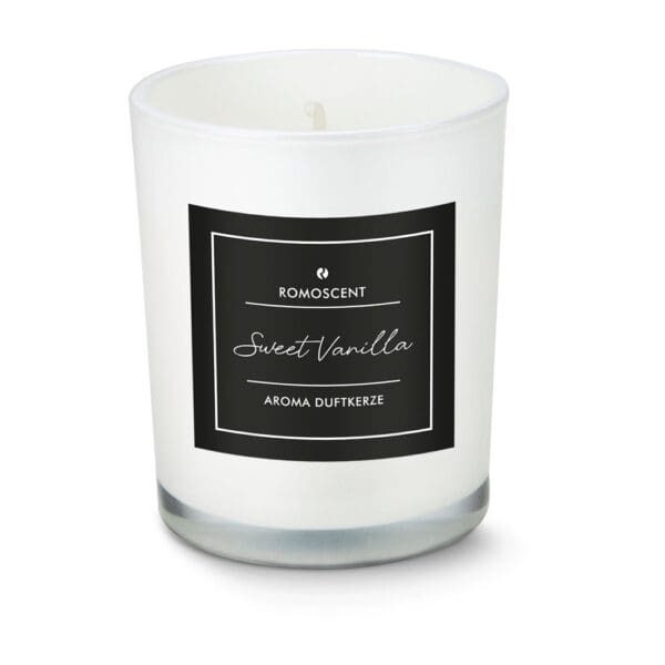 Aromakerze ROMOSCENT® Sweet Vanilla