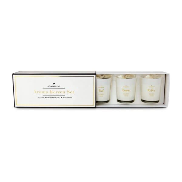 Aromakerzenset ROMOSCENT® Vanille