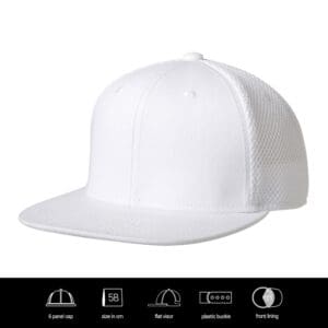 Cap Exclusive Snap Back Flat Visor Airmesh