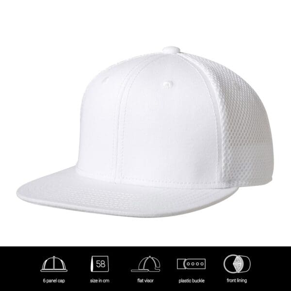 Cap Exclusive Snap Back Flat Visor Airmesh