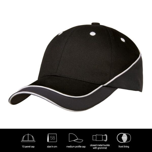 Cap Luxury Cotton/Microfiber Sports