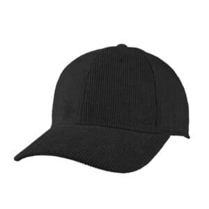 Cap Luxury Fine Rib Schwarz