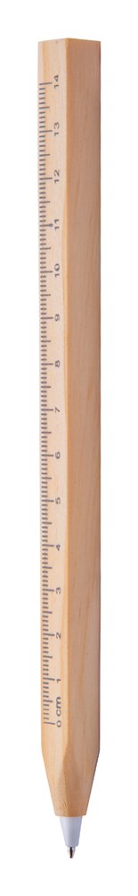 Kugelschreiber Burnham Black - mit Lineal