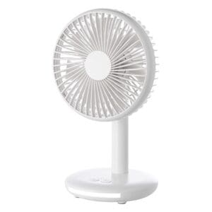 Wiederaufladbarer Ventilator mit Licht REEVES-DESKSTREAM