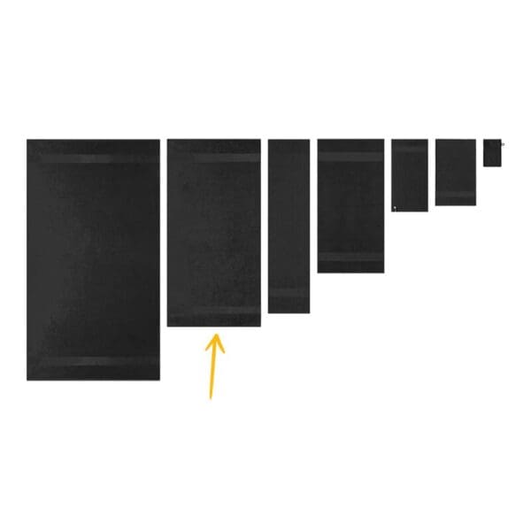 Badetuch Sophie Muval 140x70 cm, 450 gr/m²