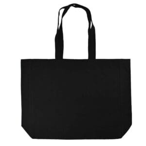 Baumwollshopper mit Bodenfalte, 225 gr/m²