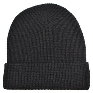 Strickmütze in Waffeloptik